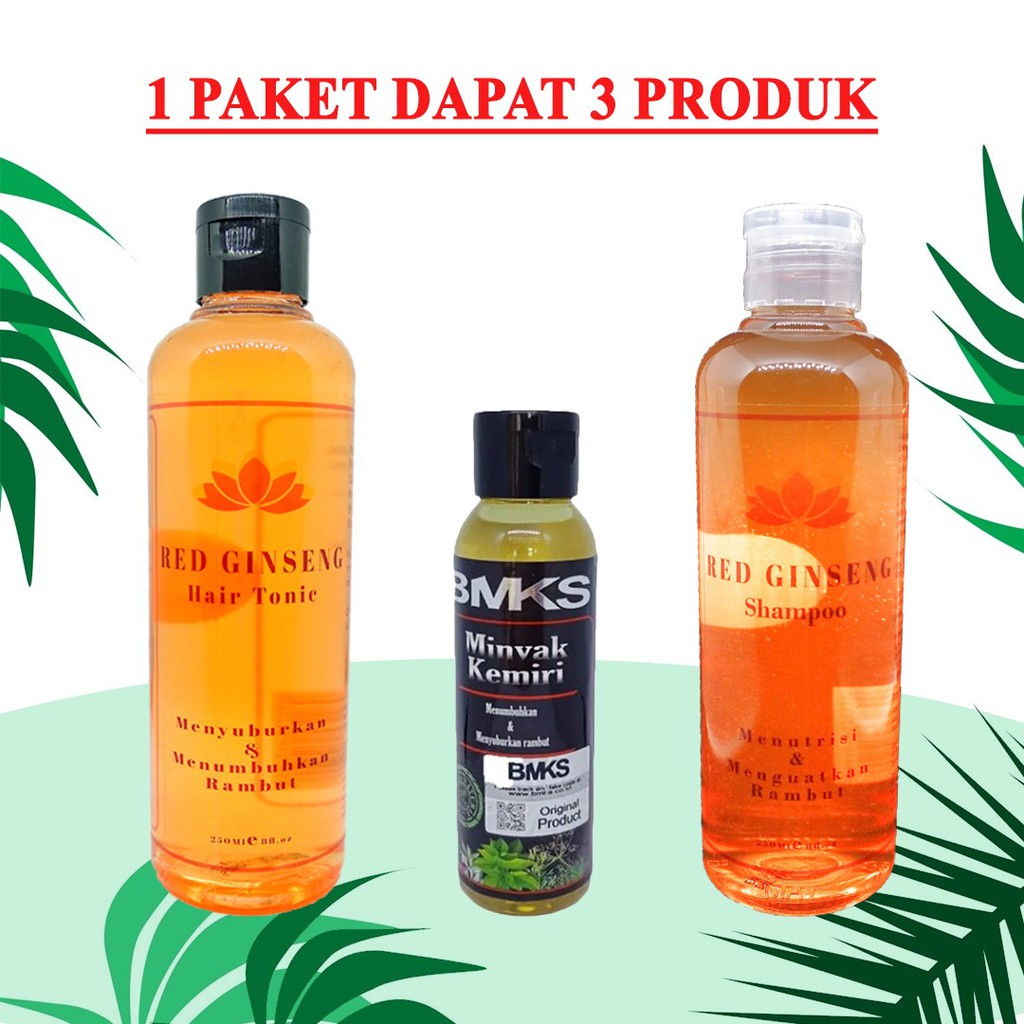 Minyak Kemiri - Penumbuh Rambut Botak  - Paket Lengkap Penumbuh Rambut