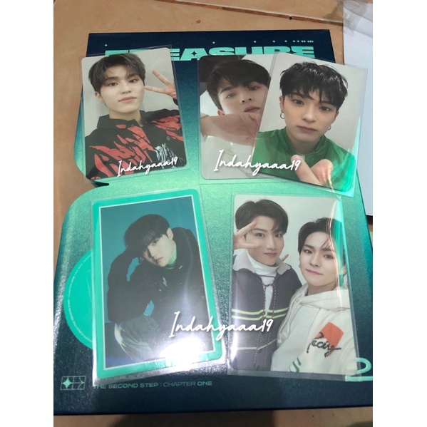 PC Jeongwoo selfie green Asahi POB ktown Doyoung Junkyu Yoshi Yoshikyu unit photocard Treasure The s