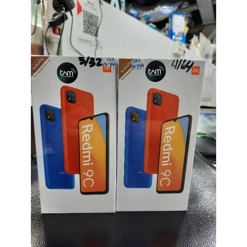 HP XIAOMI REDMI 9C 3/32, 4/64 GARANSI RESMI FULL ORIGINAL 100%