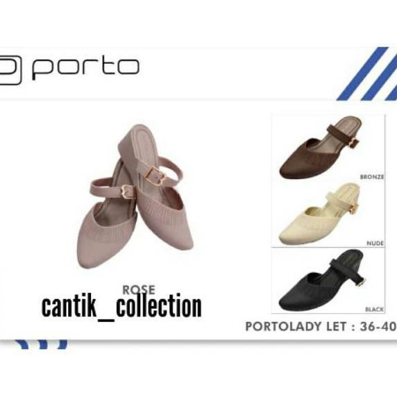 ~ KORTING SANDAL WANITA TERBARU~ PORTO LADY LET -  SANDAL SLOP JELLY WEDGES WANITA PORTO LADY LET -