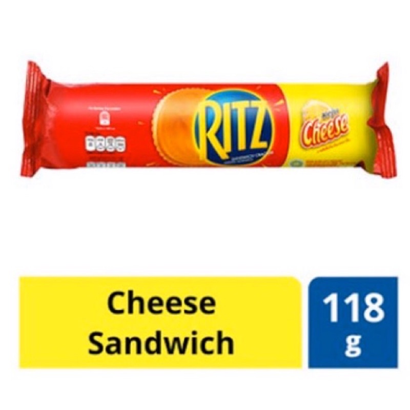 

ritz cheese sandwich 118gr