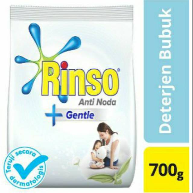 Detergent Rinso Gentle Bubuk 700 gr