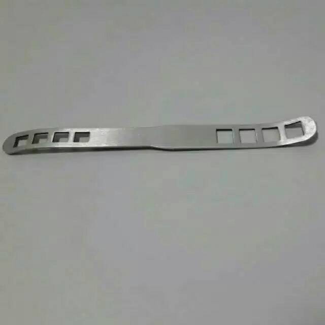 Tongue spatel stainless steel