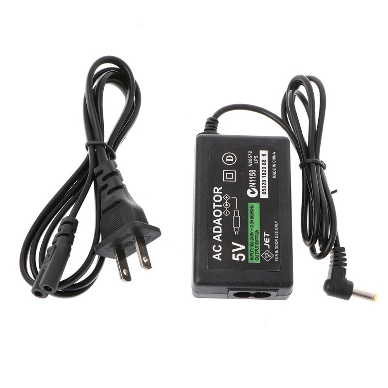 Vivi Adapter Charger Dinding Ac Kabel Power Supply Untuk Psp 1000 2000 3000 Plug Eu / Us