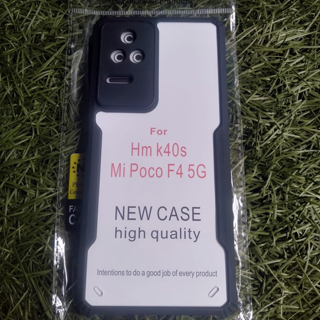 Casing Shockproof Hp Xiaomi Poco F4 5G Fusion Case Anti Shock
