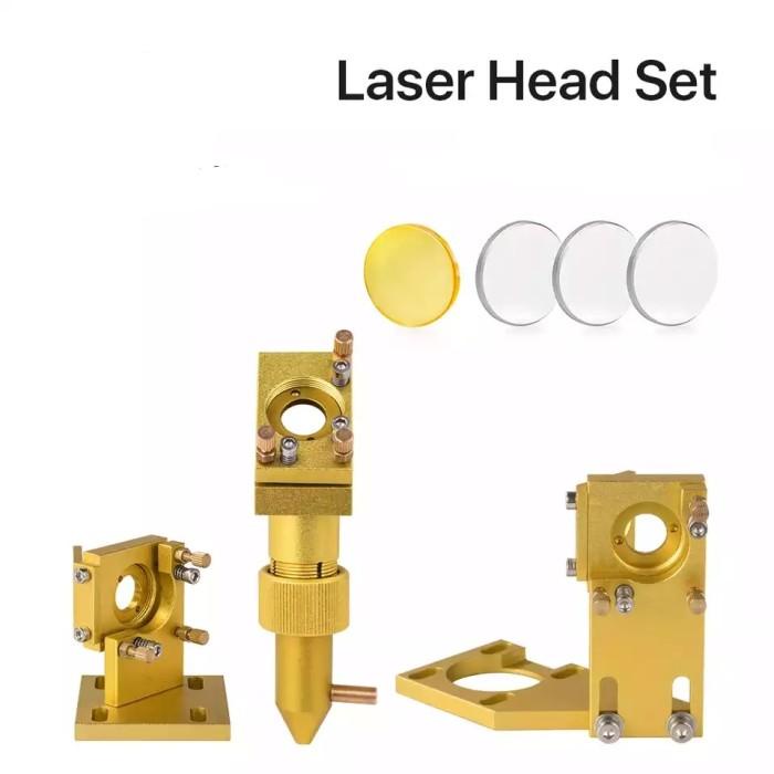 

Laser Head Laser Co2 Set Kwalitas Bagus Lengkap 1 Set Mirror Dan Focus