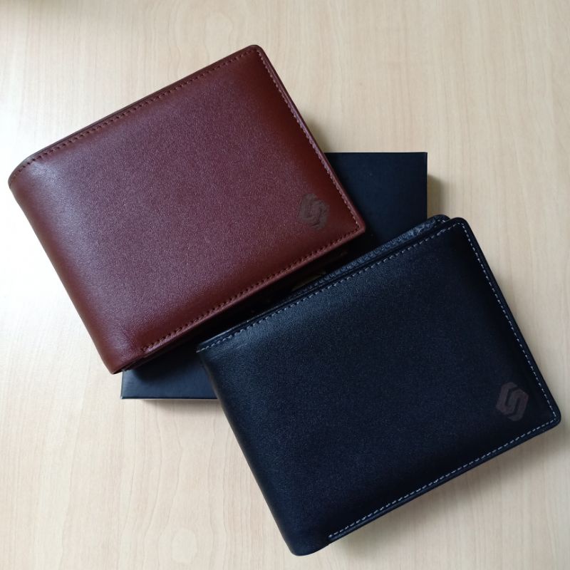 Dompet Pria Kulit Sapi Asli Garut Dompet Lipat Premium