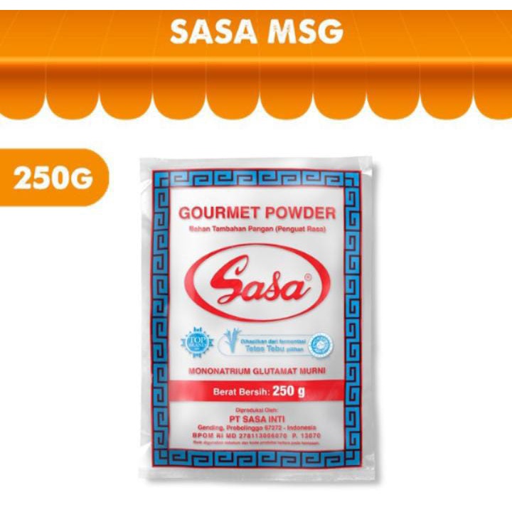 

Sasa MSG/Micin 250gr besar