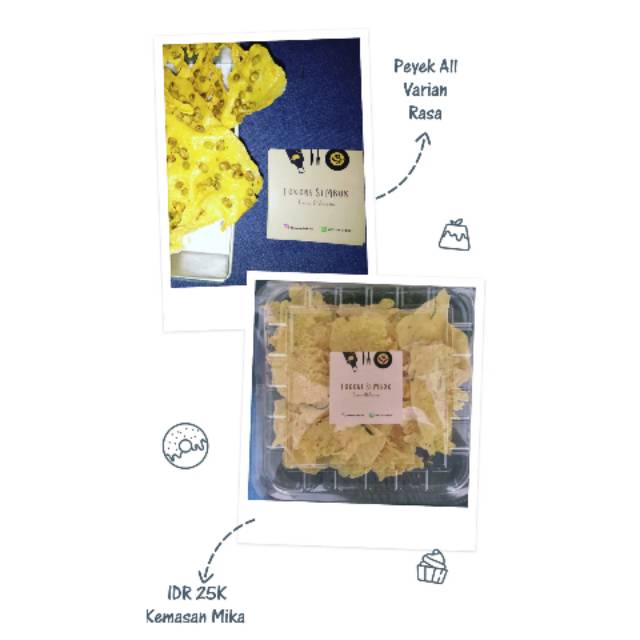 

Peyek Kacang/Rebon/kacanghijau