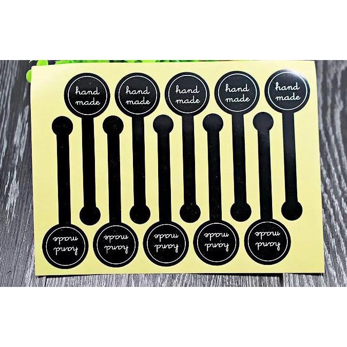 

.........] Sticker handmade sticker Kotak toples