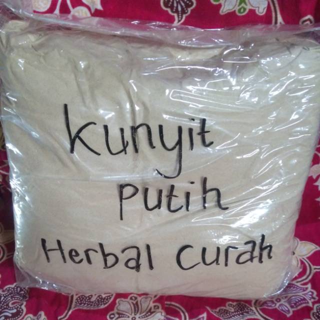 

Bubuk serbuk kunyit putih curah