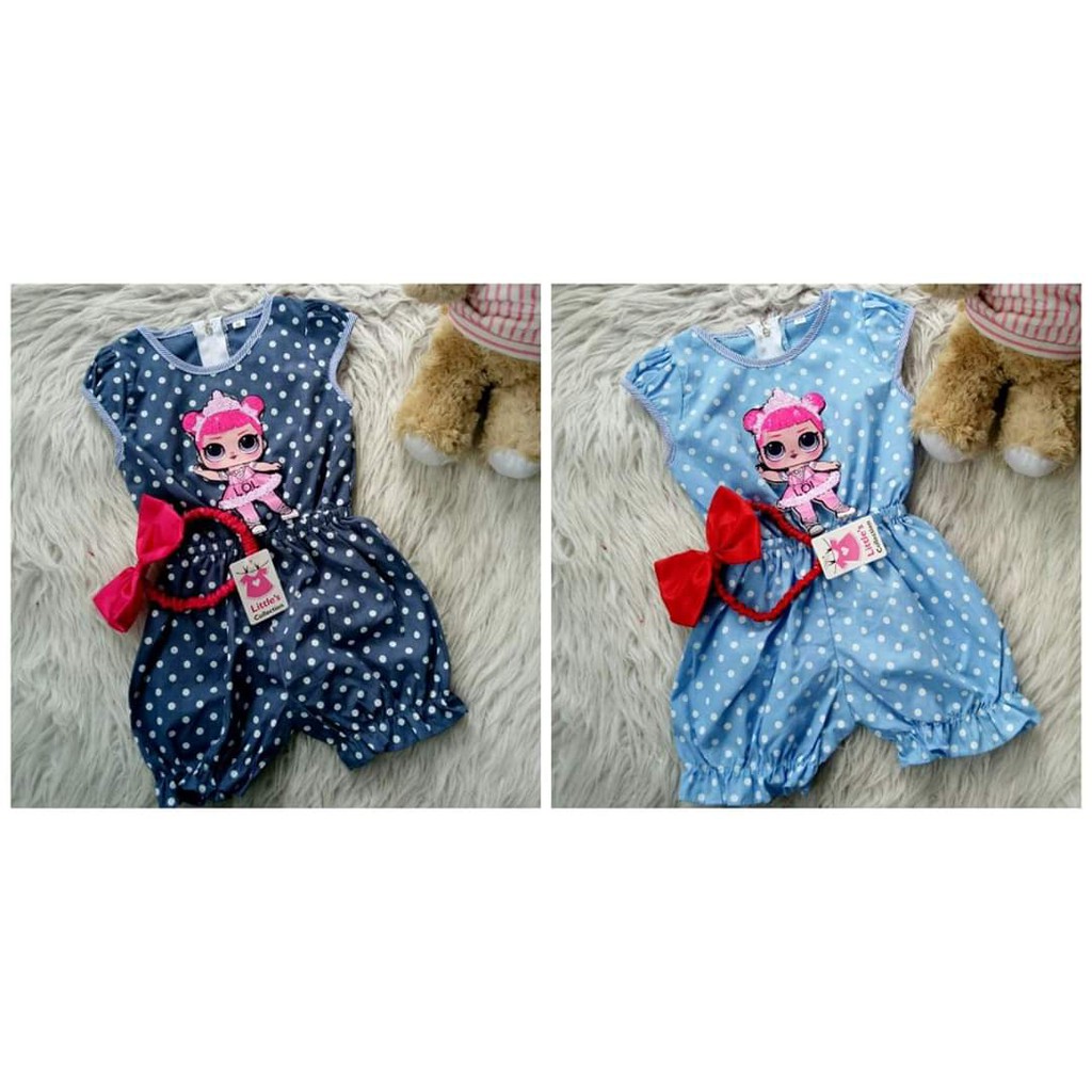 Baju Anak Perempuan Jumpsuit Lol