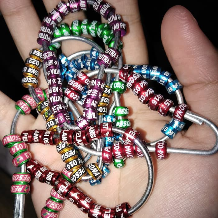 Ring gelang kaki lovebird gelang burung lovebird murah