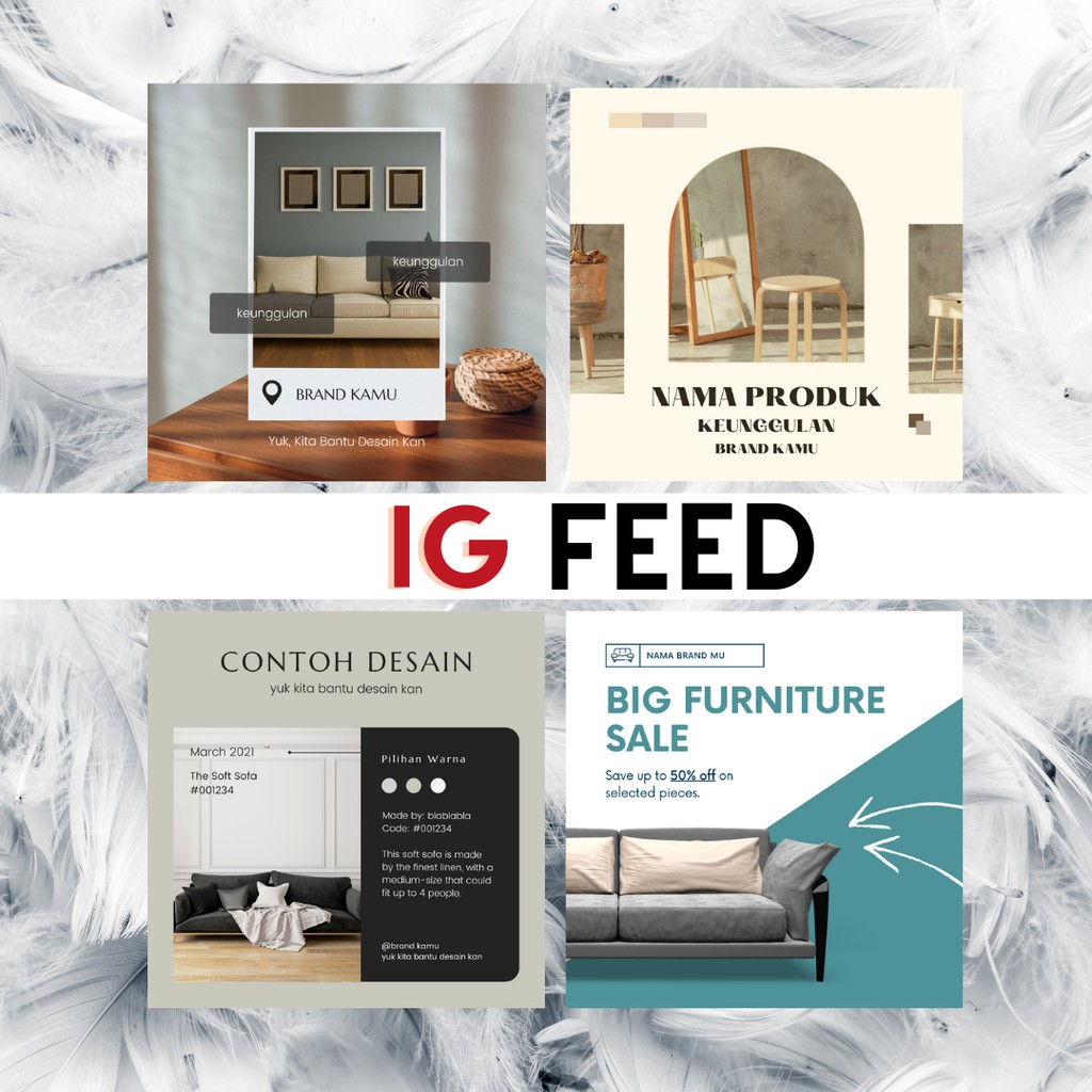 Jual JASA DESAIN FEED INSTAGRAM TEMPLATE Edit Foto Produk Aesthetic Murah Indonesia Shopee Indonesia Jual JASA DESAIN FEED INSTAGRAM TEMPLATE Edit Foto Produk Aesthetic Murah Indonesia Shopee Indonesia