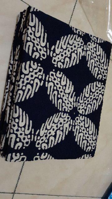 Kain Batik Solo (batik Cap) All Motif Warna Biru Jogja