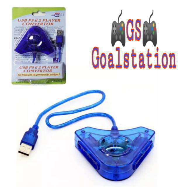 Converter joystick PS2 to PS3 / Konventer Cabang Stik PS2 Ke PS3