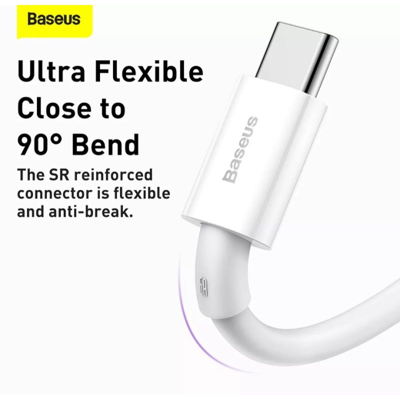 Baseus 6A/66W Huawei P40 P40 Pro Mate Oppo/Vivo Flash Charging Type C