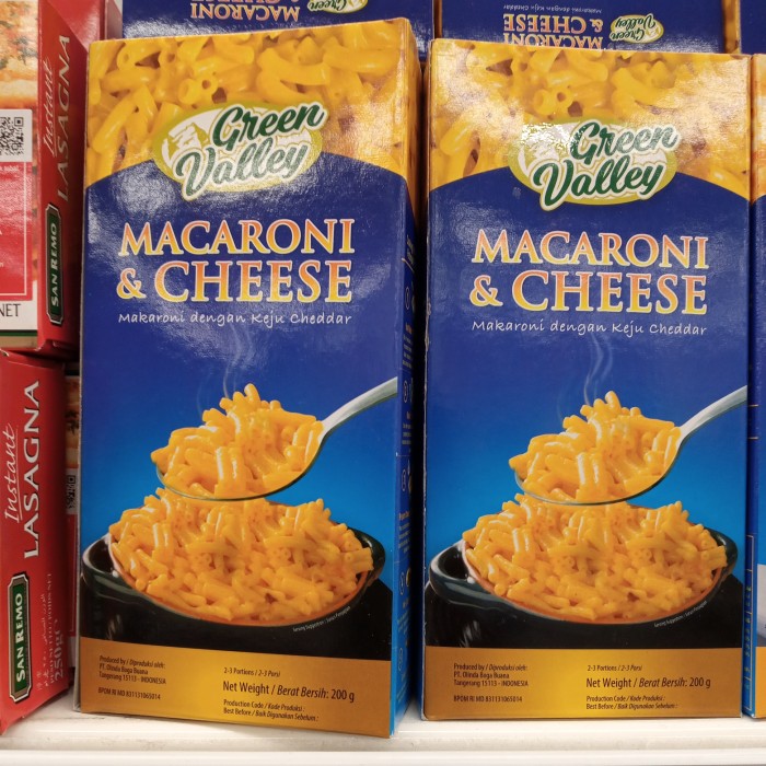 

GREEN VALLEY MACARONI & CHEESE 200 gr