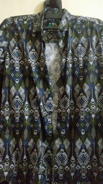 Jasmineolshop Kemeja Batik Pendek Torpedo