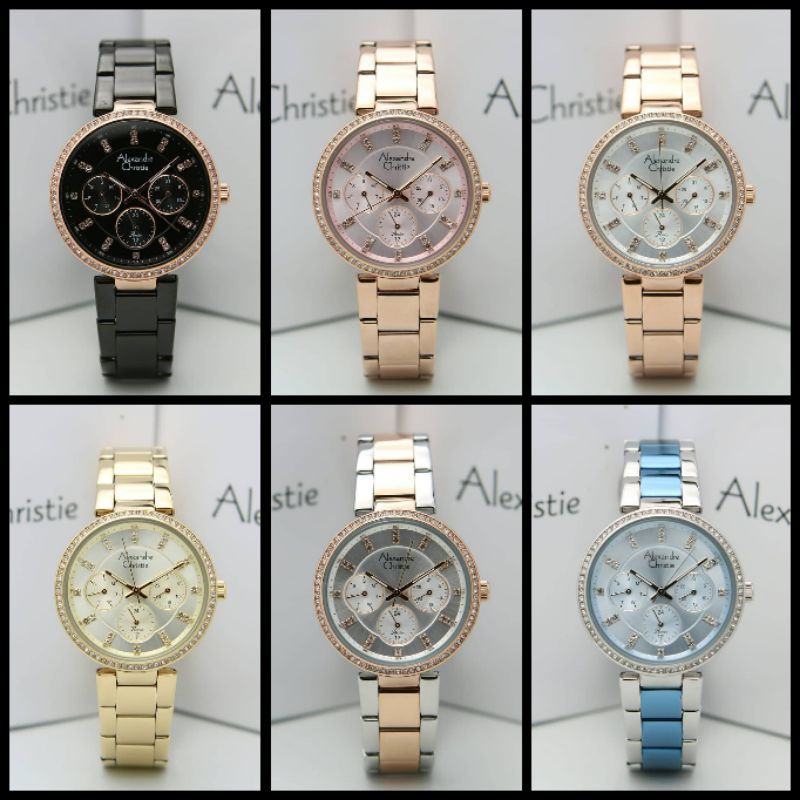 JAM TANGAN WANITA ALEXANDRE CHRISTIE AC 2874 ORIGINAL