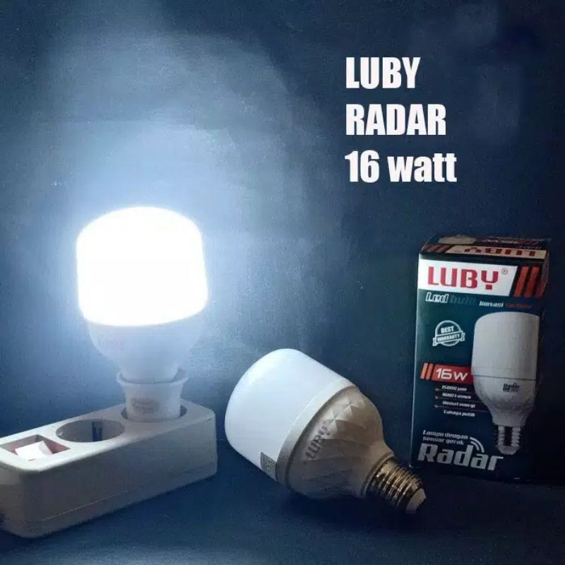 LAMPU LED SENSOR GERAK LUBY 16W