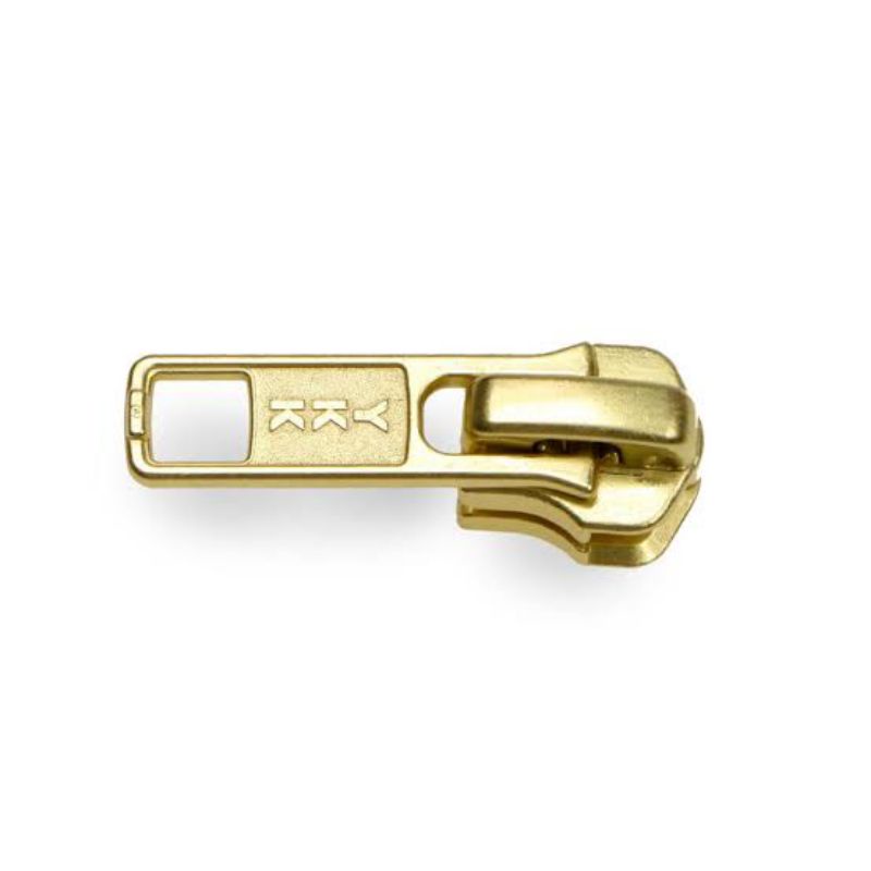 Kepala Seleting YKK 05 DA Metal Gold Head Zipper YKK Slider Gigi Besi 05 Emas