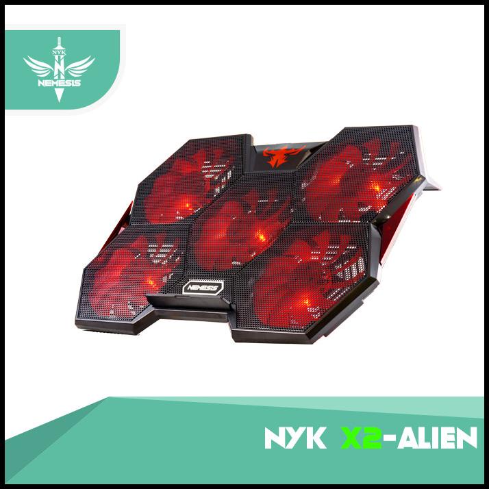 Cooling Pad Gaming Laptop Coolingpad Nyk Nemesis X-2 Alien 17" Inch