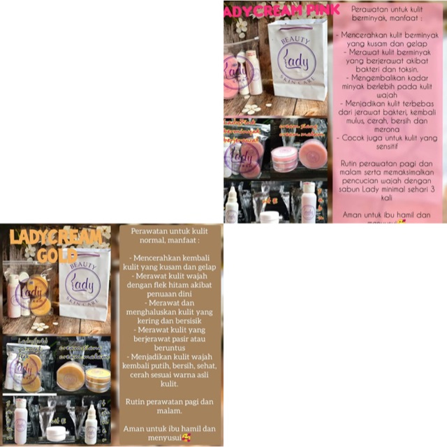 Lady cream skincare