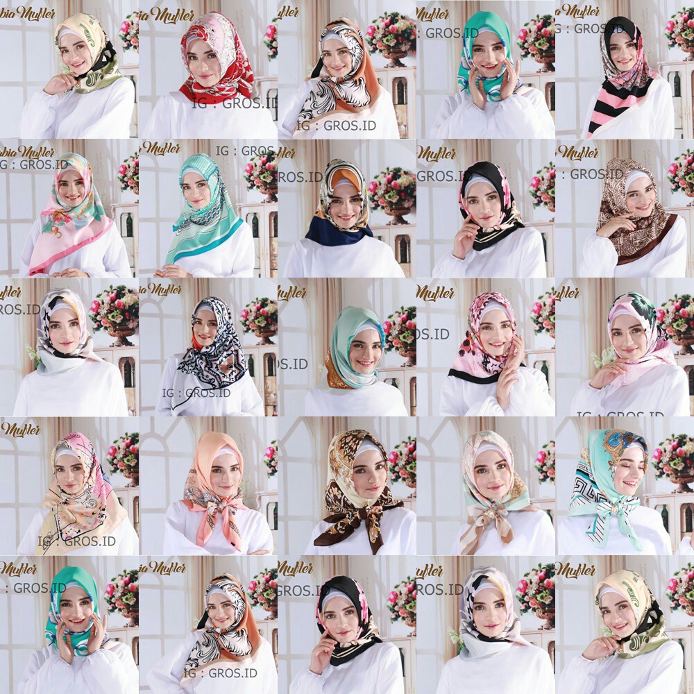 Jovet by Adabia Mufler / Jilbab maksmara / maxmarra / Jilbab Silk satin / HOT PROMO/ GROSIR