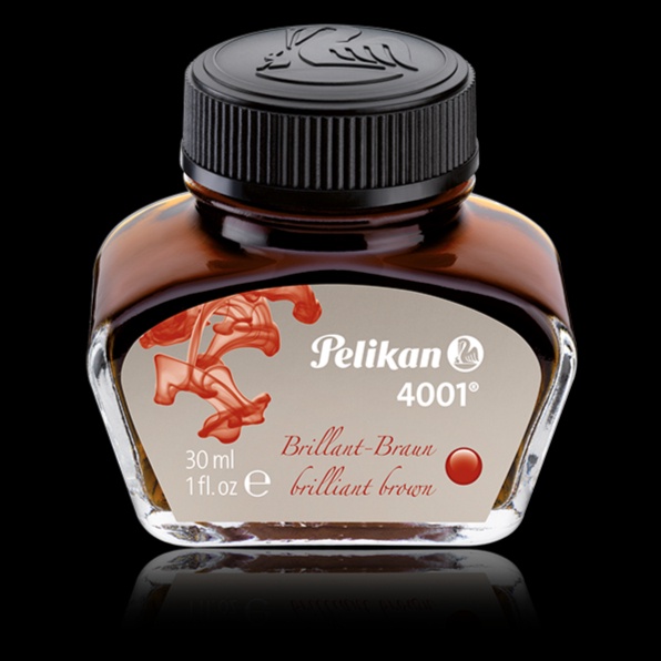 

PELIKAN Fountain Pen Ink 4001 30ml #Pilot Metropolitan Iroshizuku - Brilliant Brown promo