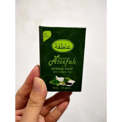 ATEEFAH [ BPOM ]ORIGINAL GARANSI - NALPAMARA SOAP ATEEFAH / SABUN ARAB NALPAMARA - Sabun arab ateefah nalpamara original hijau