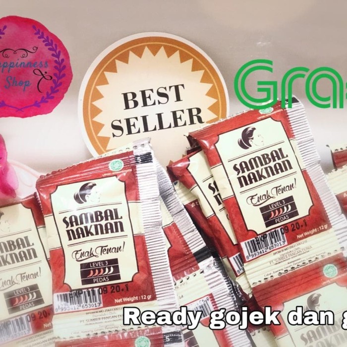 

Sambal-Aneka- Sambal Naknan | Sambel Naknan Sachet 50 Pcs - Only Level 3 -Aneka-Sambal.