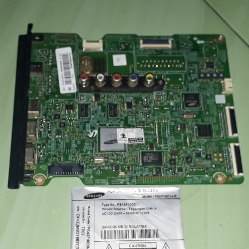 Mainboard Motherboard MB Samsung PS43F4000 43F4000 PS43F4000AM