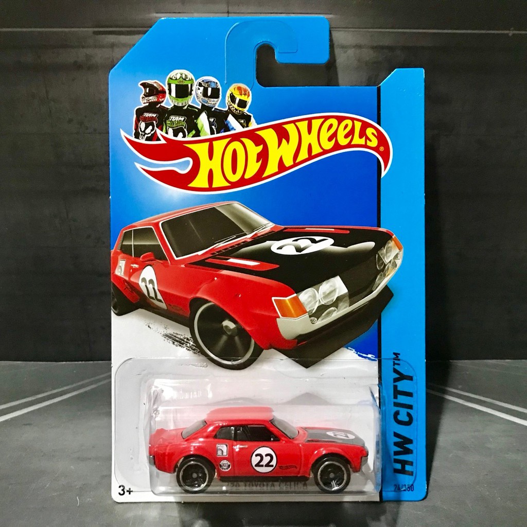 Hot Wheels Toyota Celica 70 HW City Nightburnerz 2013 JDM Red