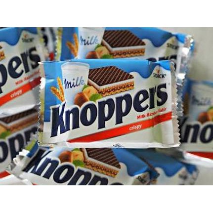 

knoppers biskuit wafer chocolate 8pcs