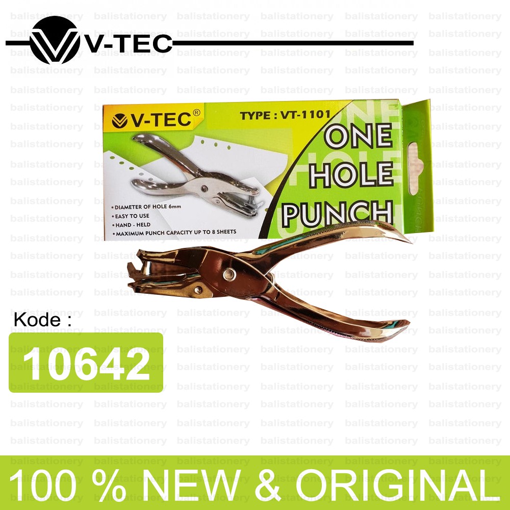 

Pelubang V-Tec 1 Hole Vt-1101