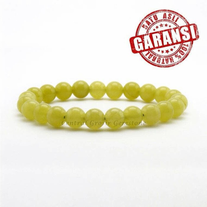 GELANG BATU NATURAL SERPENTINE JADE GIOK ACEH ORIGINAL
