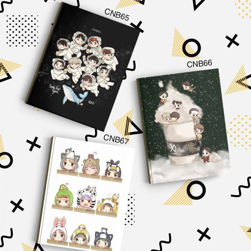 

BUKU NOTE EXO / A5 / HARDCOVER
