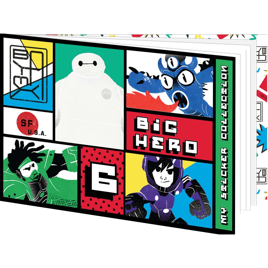 

BUKU STICKER - STICKER BOOK - BAYMAX - SOMETHING SWEET - BS002