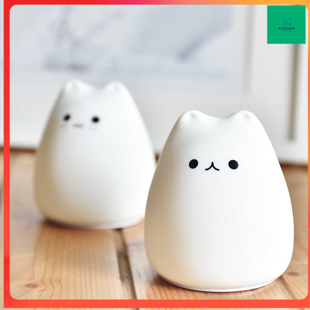 TD-DGD Little Cat Lampu Tidur LED RGB Light Model Cute Cat - LJC-124