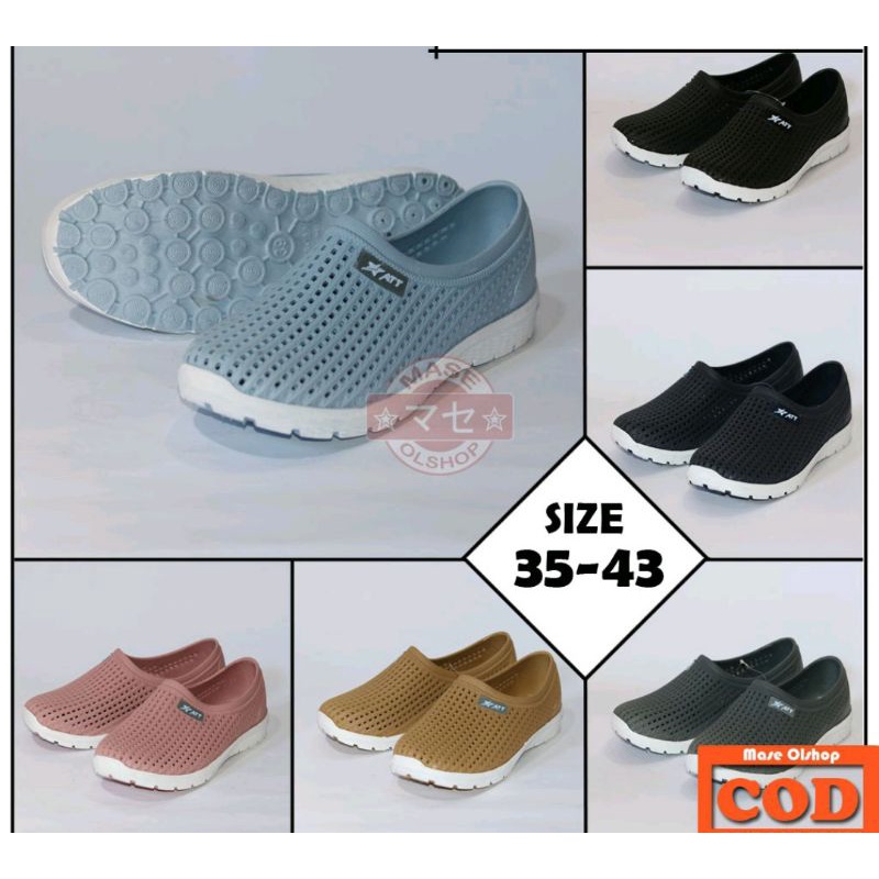 SEPATU KARET WANITA MURAH Sepatu Slip On ATT PSW 159