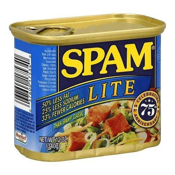 

Gg01Hh Hormel Spam Lite 340 G Ds01Gkk