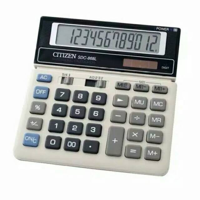 

Caculator Desktop CITIZEN SDC 868L / Kalkulator Meja