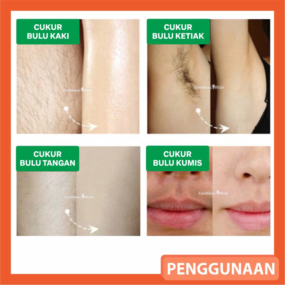 Alat Pencukur Bulu Rambut Kemaluan Alis Ketiak Ketek Kaki Bikini Wanita  Cukur Hair Remover Shaver