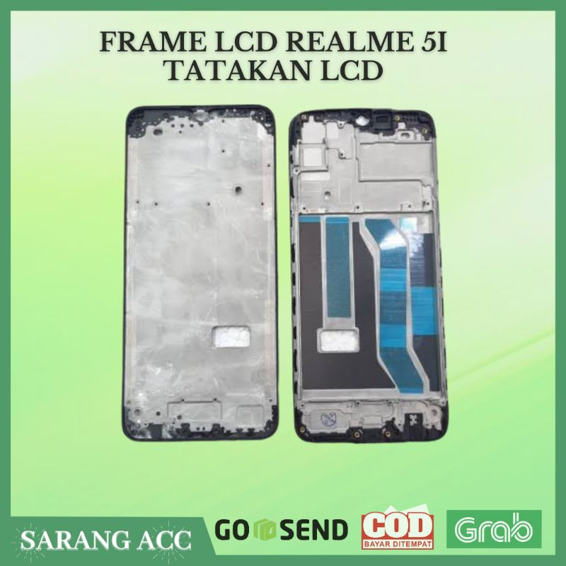FRAME LCD TULANGAN LCD REALME 5I TATAKAN LCD