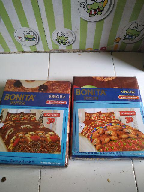 Sprei Bonita No 1 Uk 180x200 Java Teddy