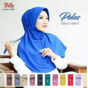 BERGO KCB POLOS / JILBAB SERUT / JILBAB HUSNA