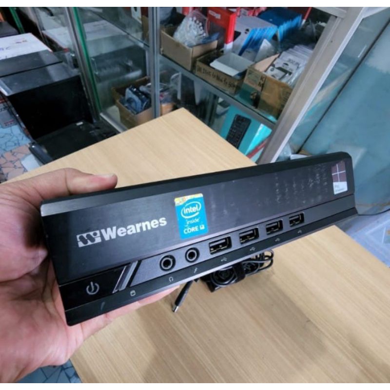 Cpu mini wearness i3 gen 4 Ram 4gb Hdd 500gb