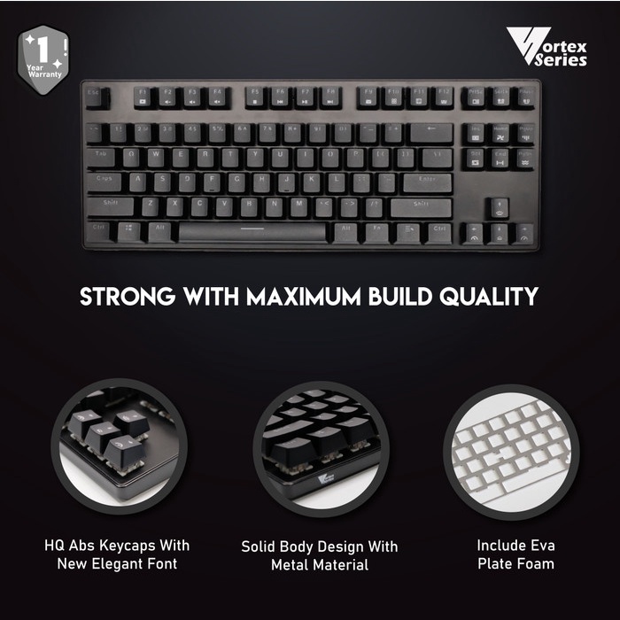 Vortexseries Vx7 Pro Mechanical Keyboard Tkl