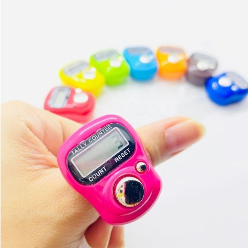 Tasbih Digital Mini alat hitung / Finger Counter / Counter Digital LED U56